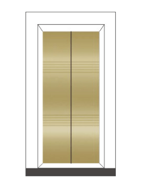 Cabine de Elevadores de Passageiros com Decoração de Luxo