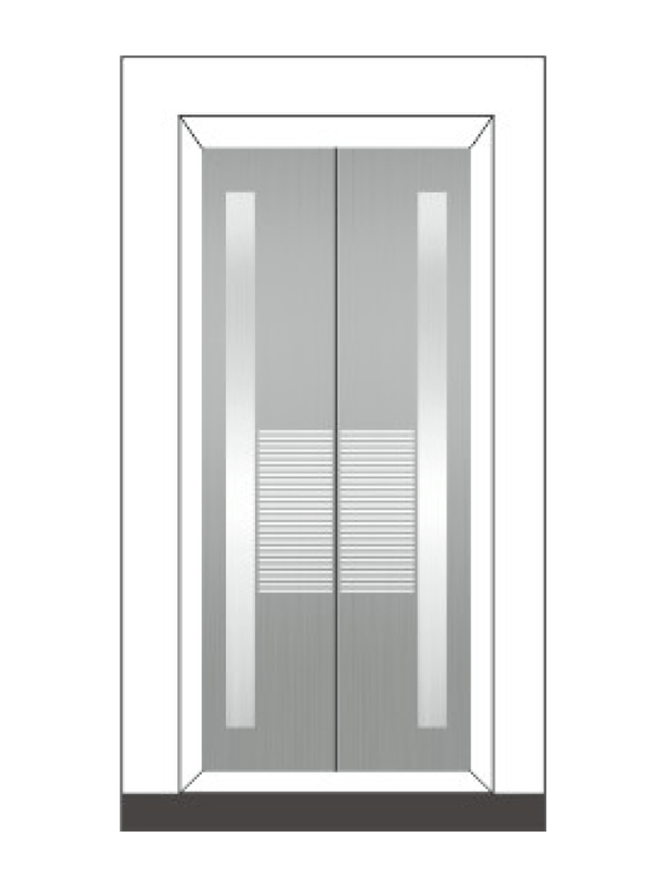 Decoração de cabine de elevador residencial